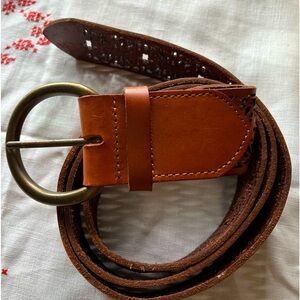 J.Jill Genuine Leather XL belt NWOT